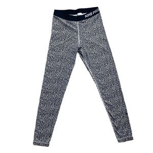 🏃‍♀️ Nike Pro Cheetah Print Running Leggings sz L